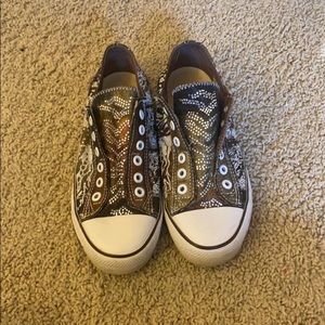 New, never worn Don Ed Hardy converse. Size 5✨